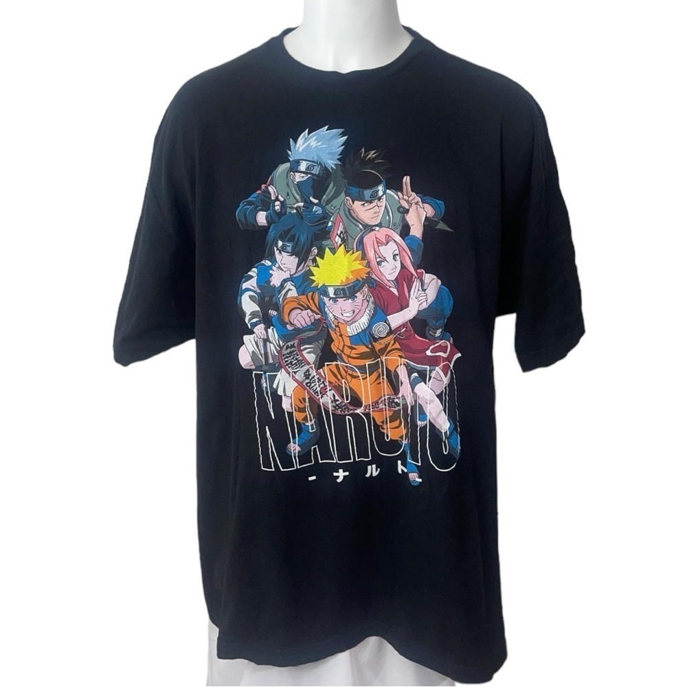 Naruto Black Graphic Tee
